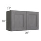 RTA Stone Grey 30" x 18" Wall Cabinet