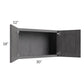 RTA Stone Grey 30" x 18" Wall Cabinet