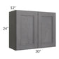 RTA Stone Grey 30" x 24" Wall Cabinet