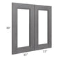 RTA Stone Grey 30" x 30" Glass Door