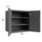 RTA Stone Grey 30" x 30" x 24" Split Pantry Wall Cabinet