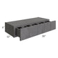 RTA Stone Grey 30" x 6" Spice Drawer Wall Cabinet