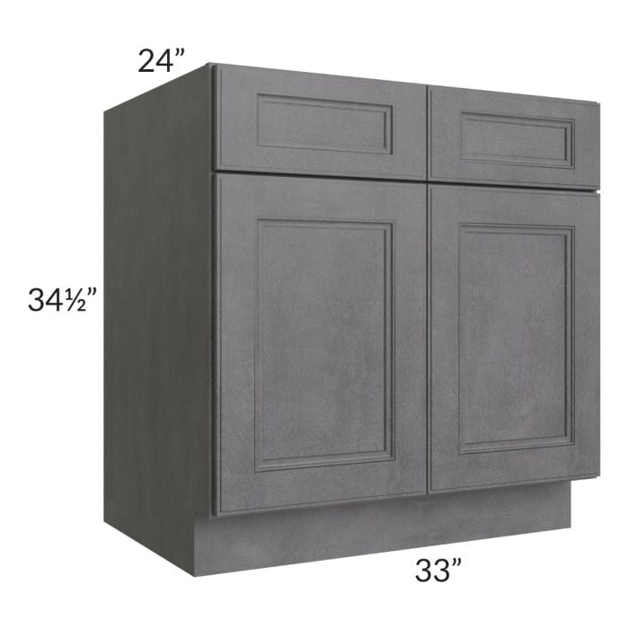 RTA Stone Grey 33" Base Cabinet