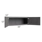 RTA Stone Grey 33" x 12" Wall Cabinet