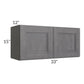 RTA Stone Grey 33" x 15" Wall Cabinet