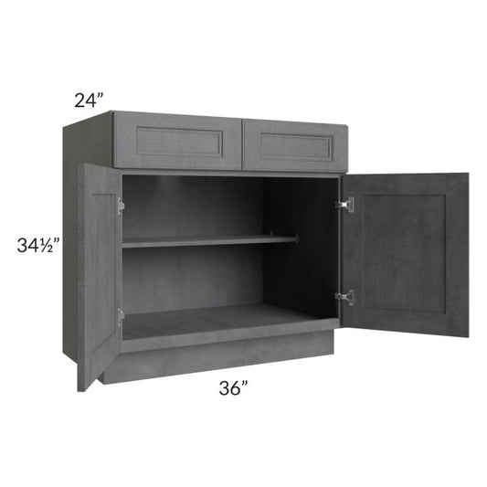 RTA Stone Grey 36" Base Cabinet