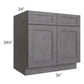 RTA Stone Grey 36" Sink Base