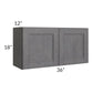 RTA Stone Grey 36" x 18" Wall Cabinet
