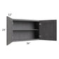 RTA Stone Grey 36" x 24" Wall Cabinet