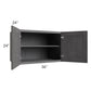 RTA Stone Grey 36" x 24" x 24" Refrigerator Wall Cabinet