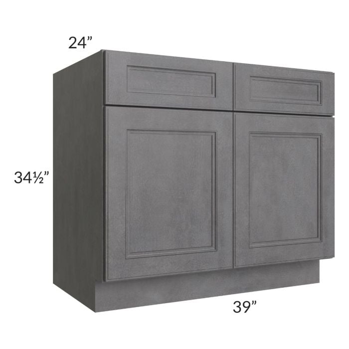RTA Stone Grey 39" Base Cabinet