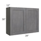 RTA Stone Grey 39" x 30" Wall Cabinet