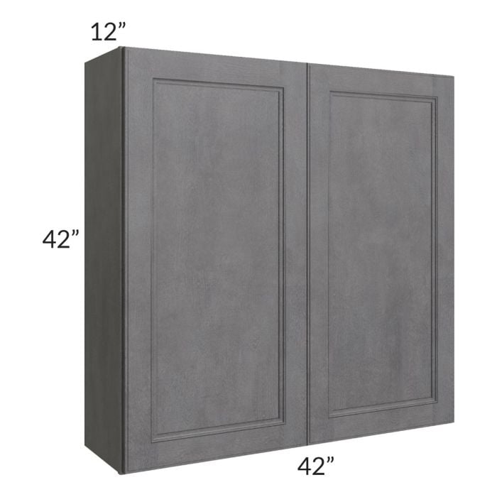 RTA Stone Grey 42" x 42" Wall Cabinet