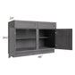 RTA Stone Grey 48" Base Cabinet