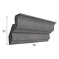 RTA Stone Grey 8' Crown Molding