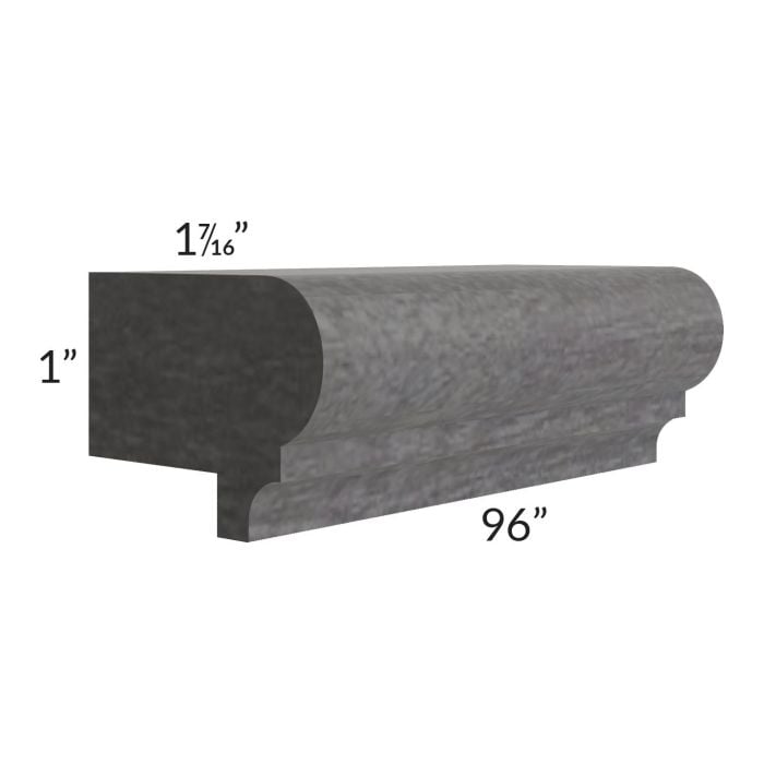 RTA Stone Grey 8' Light Rail Molding