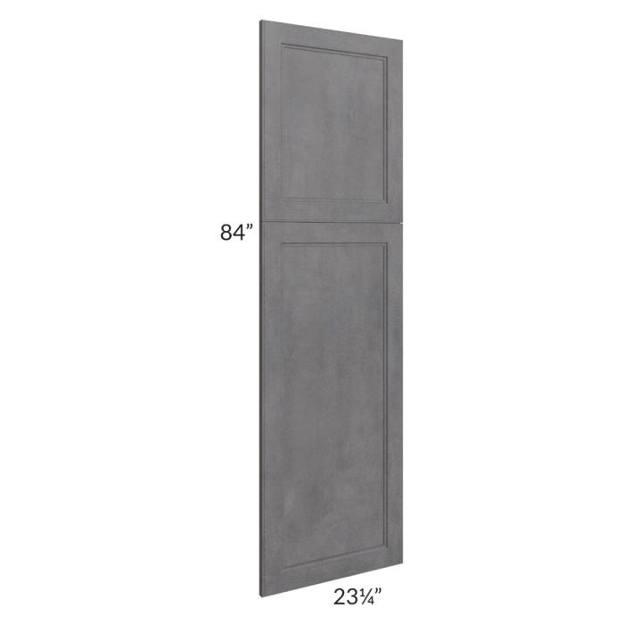 RTA Stone Grey 84" Tall Decorative End Panel