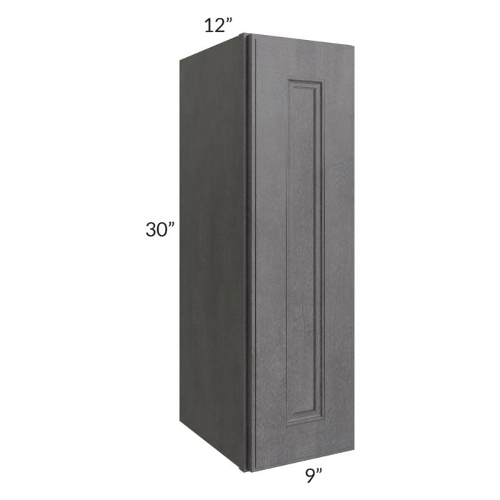 RTA Stone Grey 9" x 30" Wall Cabinet