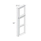 RTA Stone Grey 96" Tall Decorative End Panel