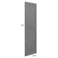 RTA Stone Grey 96" Tall Decorative End Panel