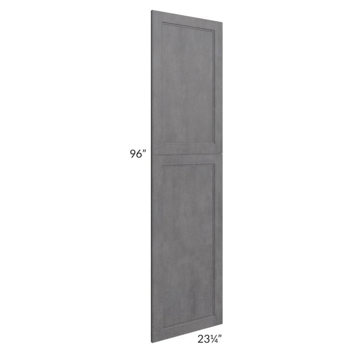 RTA Stone Grey 96" Tall Decorative End Panel
