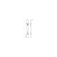 RTA Stone Grey Split Corner Decorative Leg
