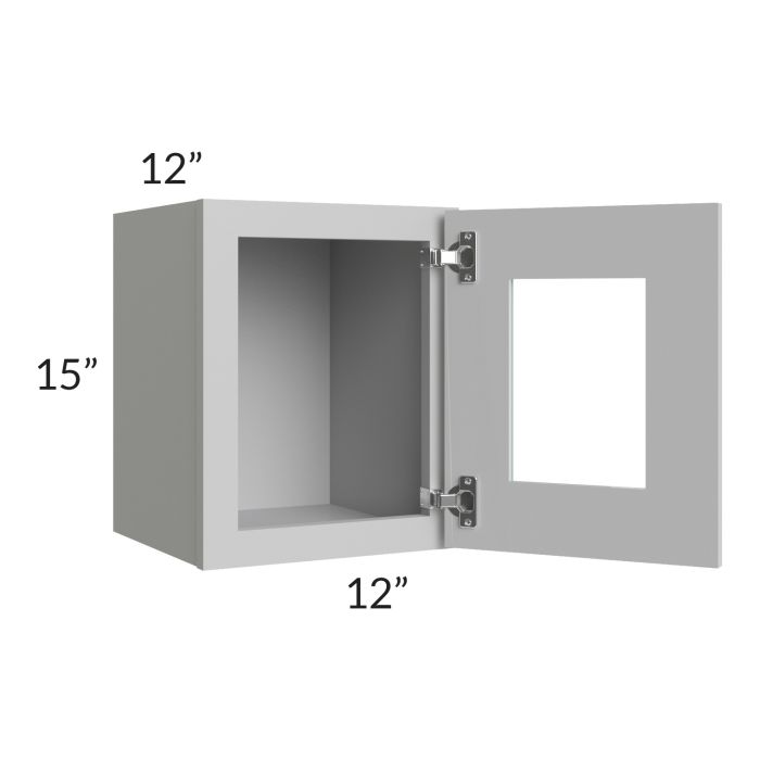 RTA Stone Shaker 12" x 15" Decorative Wall Cabinet with 2 Decorative End Panels