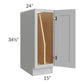 RTA Stone Shaker 15" Full Height Door Tray Divider Base Cabinet