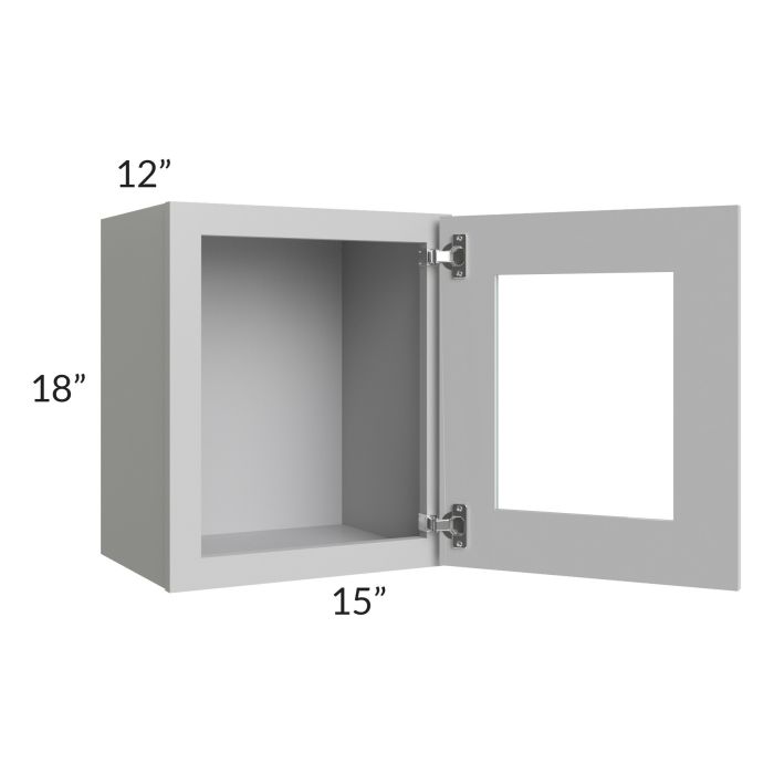 RTA Stone Shaker 15" x 18" Decorative Wall Cabinet with 2 Decorative End Panels