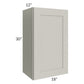 RTA Stone Shaker 18" x 30" Wall Cabinet with 2 Decorative End Panels