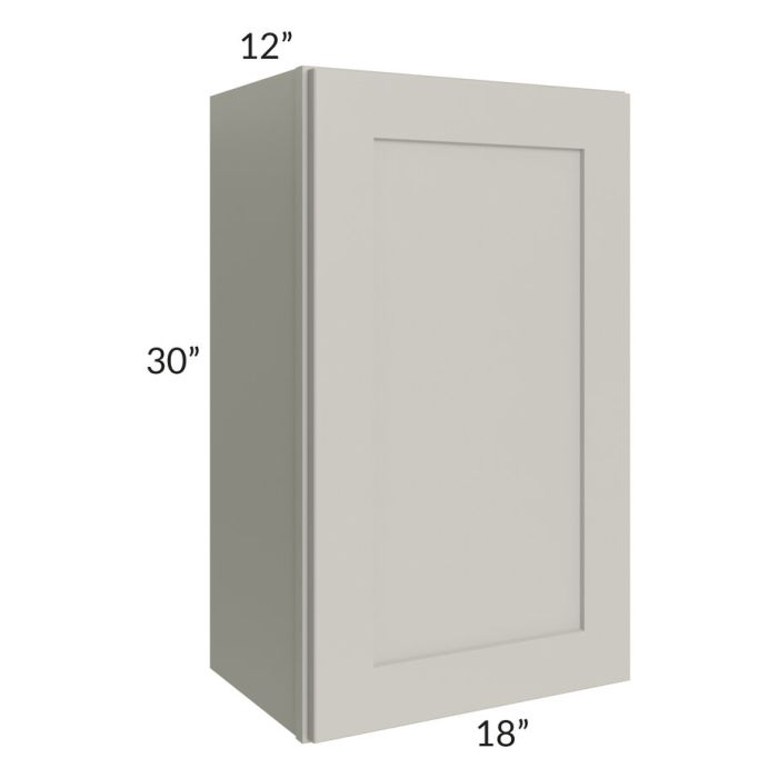 RTA Stone Shaker 18" x 30" Wall Cabinet with 2 Decorative End Panels