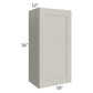 RTA Stone Shaker 18" x 36" Wall Cabinet with 2 Decorative End Panels