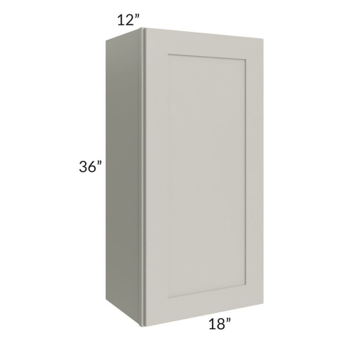 RTA Stone Shaker 18" x 36" Wall Cabinet with 2 Decorative End Panels