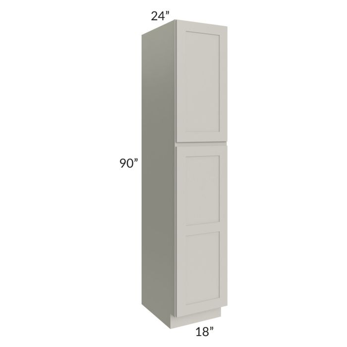 RTA Stone Shaker 18" x 90" x 24" Wall Pantry Cabinet