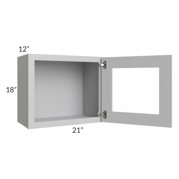 RTA Stone Shaker 21" x 18" Decorative Wall Cabinet with 1 Decorative End Panel