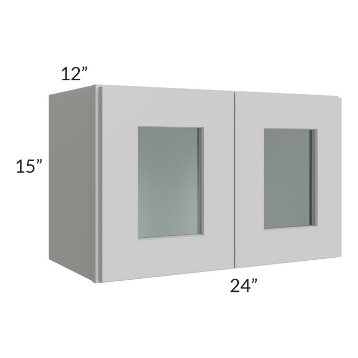 RTA Stone Shaker 24" x 15" Decorative Wall Cabinet with 2 Decorative End Panels