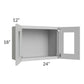 RTA Stone Shaker 24" x 18" Decorative Wall Cabinet with 1 Decorative End Panel