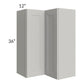 RTA Stone Shaker 24" x 36" Wall Easy Reach Cabinet