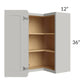 RTA Stone Shaker 24" x 36" Wall Easy Reach Cabinet