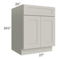 RTA Stone Shaker 27" Base Cabinet with 1 Roll Out Tray