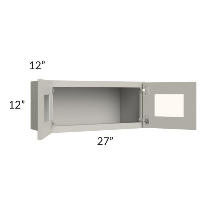 RTA Stone Shaker 27" x 12" Decorative Wall Cabinet with 2 Decorative End Panels