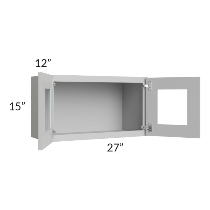 RTA Stone Shaker 27" x 15" Decorative Wall Cabinet with 2 Decorative End Panels