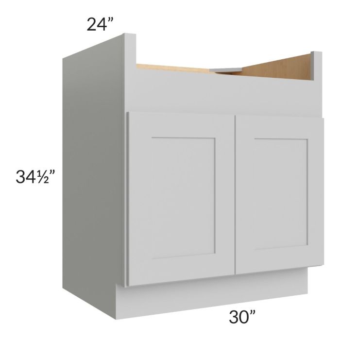 RTA Stone Shaker 30" Farm Sink Base Cabinet