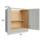 RTA Stone Shaker 30" Full Height Door Base Cabinet with 2 Roll Out Trays