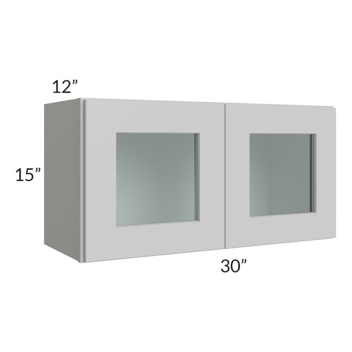 RTA Stone Shaker 30" x 15" Decorative Wall Cabinet with 2 Decorative End Panels