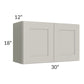 RTA Stone Shaker 30" x 18" Wall Cabinet with 2 Decorative End Panels