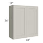 RTA Stone Shaker 33" x 36" Wall Cabinet