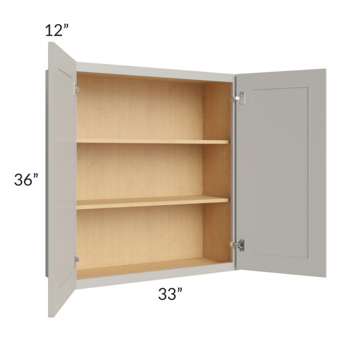 RTA Stone Shaker 33" x 36" Wall Cabinet