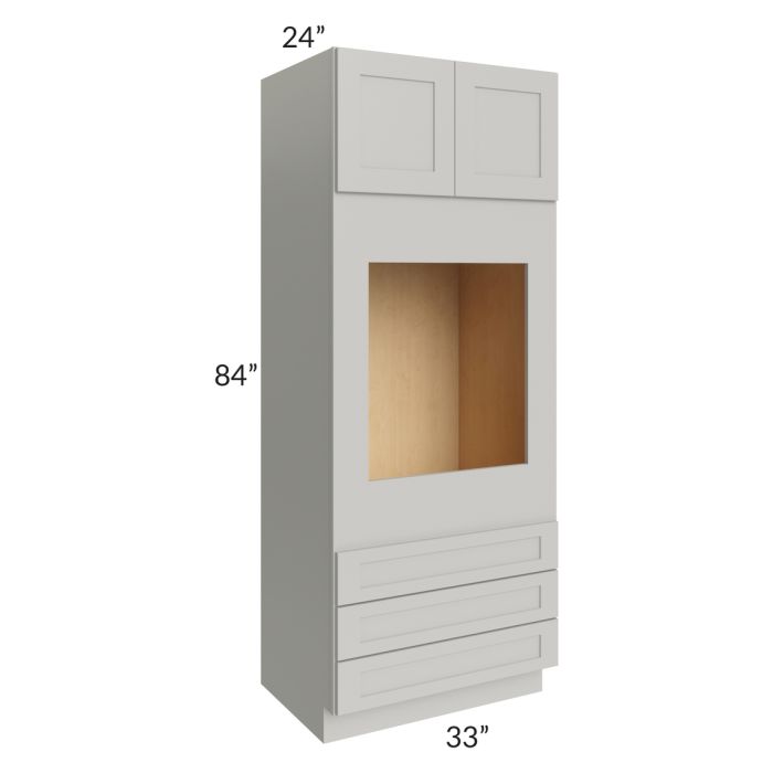 RTA Stone Shaker 33" x 84" x 24" Oven Cabinet