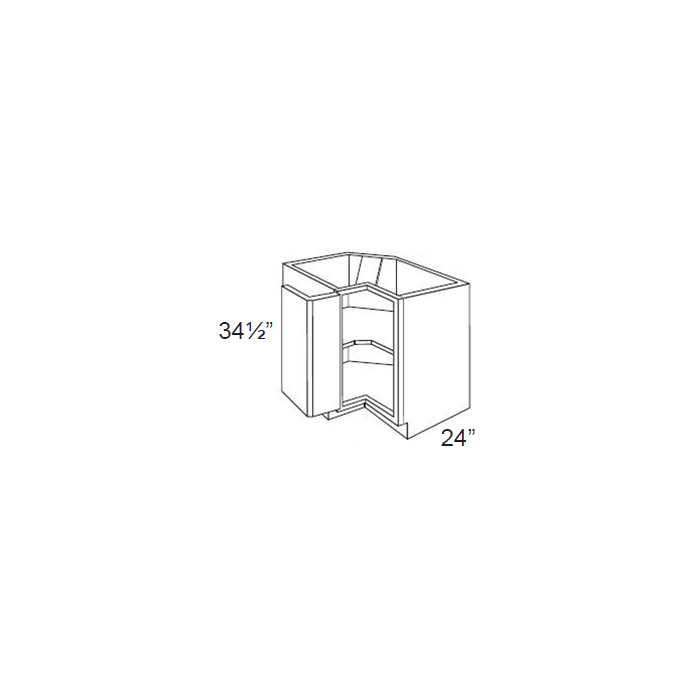 RTA Stone Shaker 36" Corner Base Cabinet